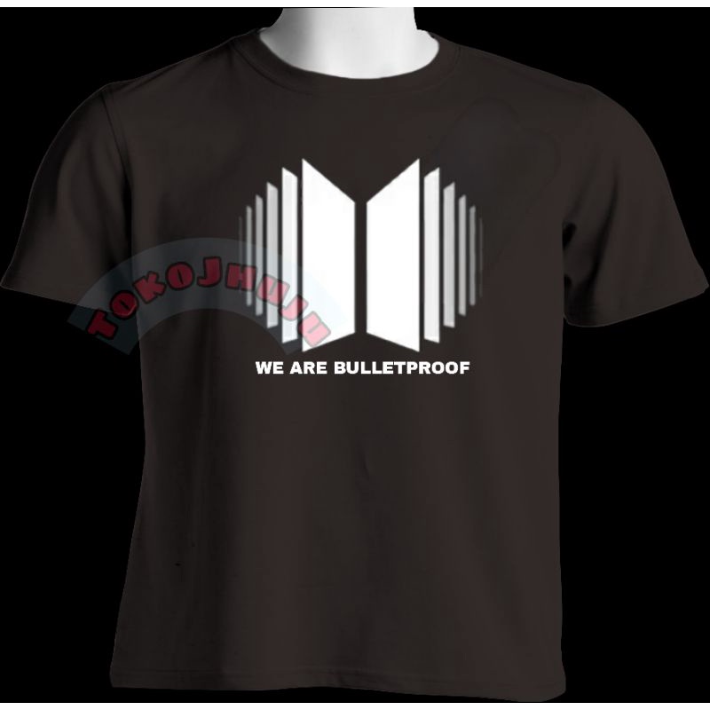 Baju Kaos BTS New Album !! WE ARE BULLETPROOF Shadow Logo