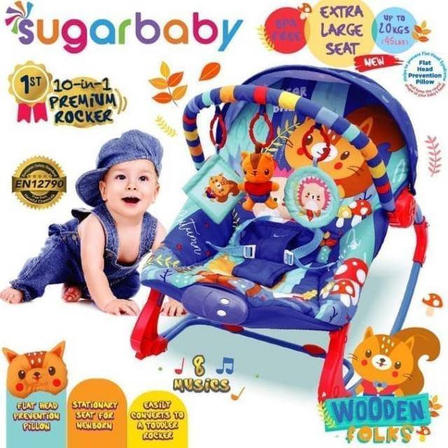 Bouncer Sugar Baby 10 in 1