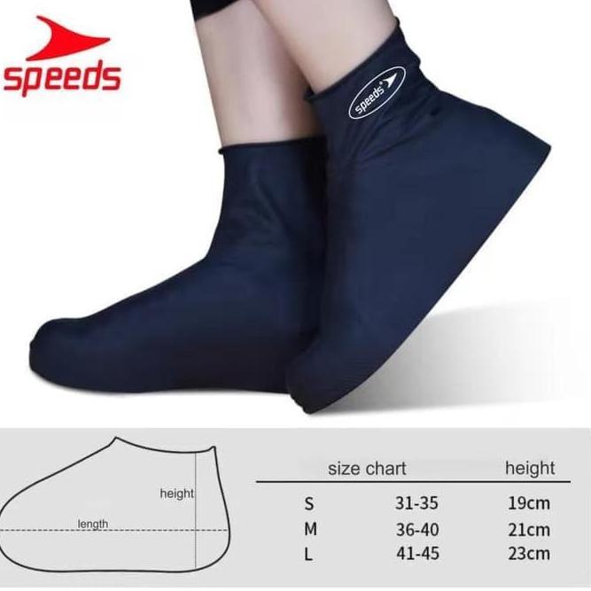 Promo jumbo // DVB Cover Shoes Jas Pelapis Sepatu Karet Anti Air Hujan Waterproof pelindung mantol m