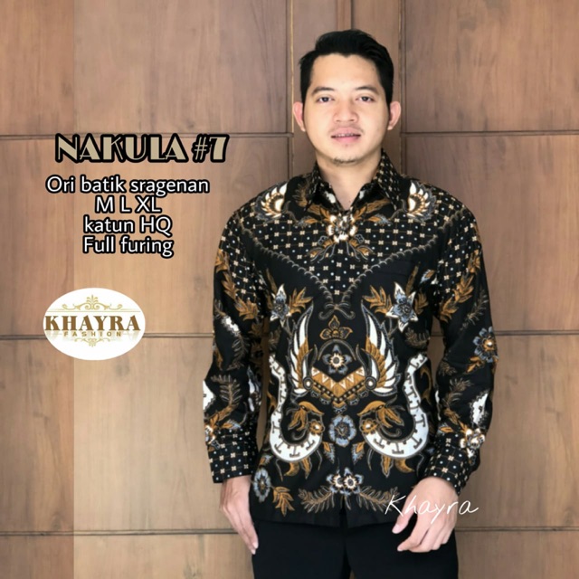 Kemeja Batik Lengan Panjang Nakula