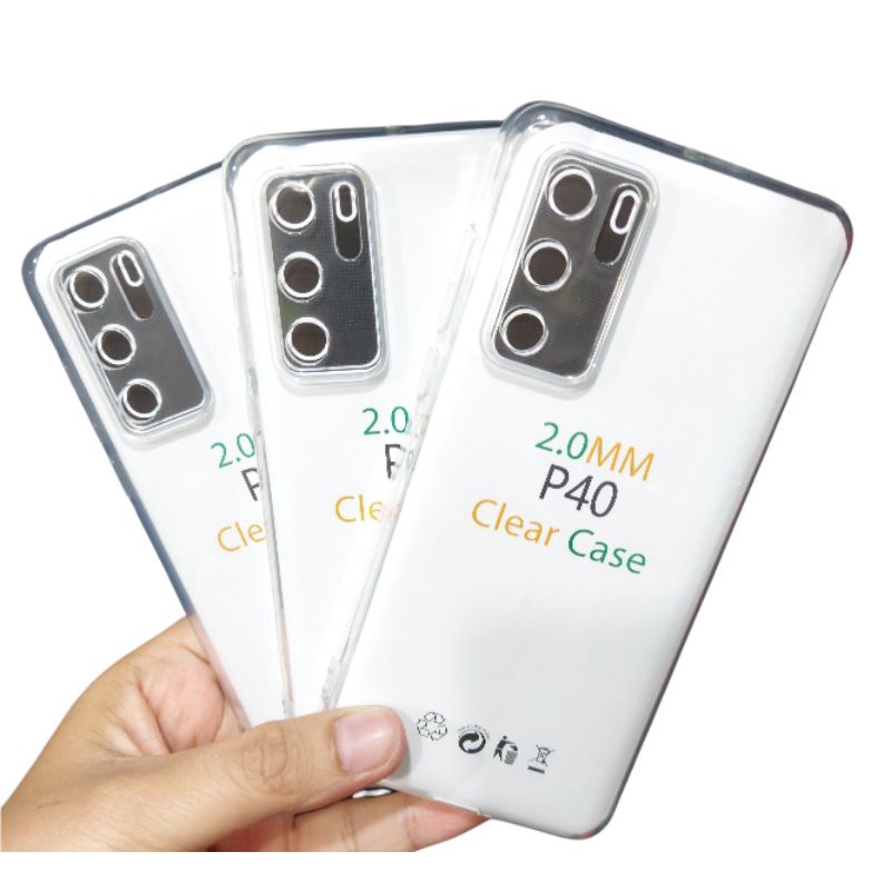 Softcase Terbaru HD Transparan Huawei P30 / Huawei P40