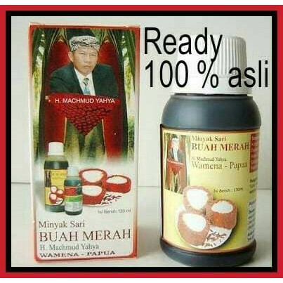 Jual  Minyak Sari Buah Merah Papua   Asli Papua   PCI  Berkualitas