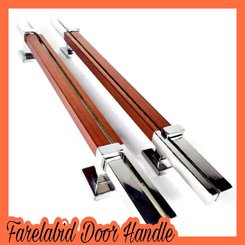 80 Cm Handle Pintu Rumah Stainless Grafir Gagang Pintu Pegangan Pintu Kupu Tarung Tarikan Pintu Mini