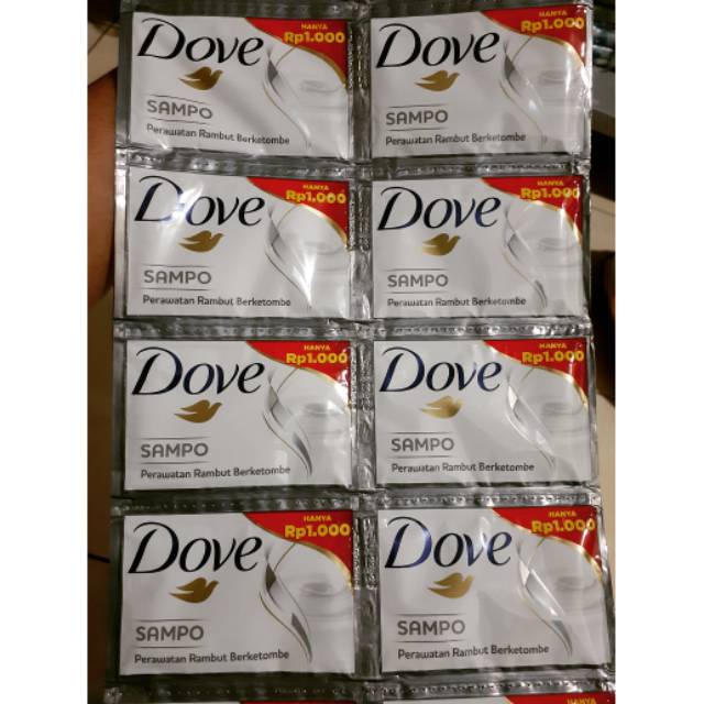 Jual Shampo Dove (6 sachet) Shopee Indonesia