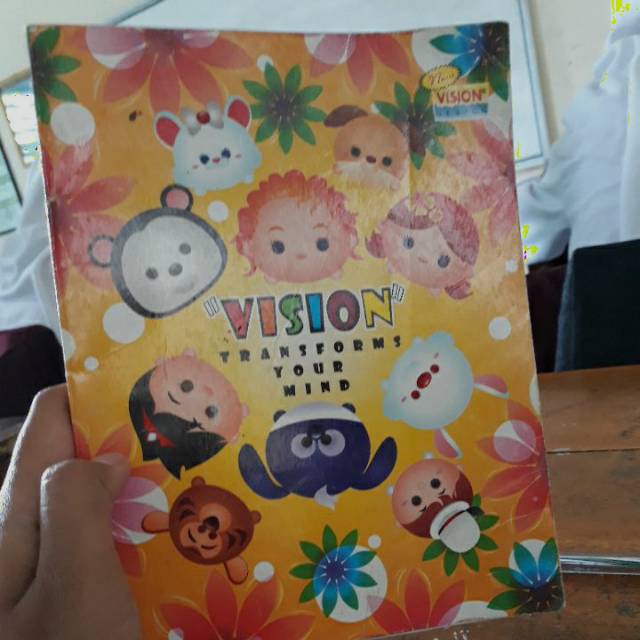 

Buku bekas vision isi 32 lbr