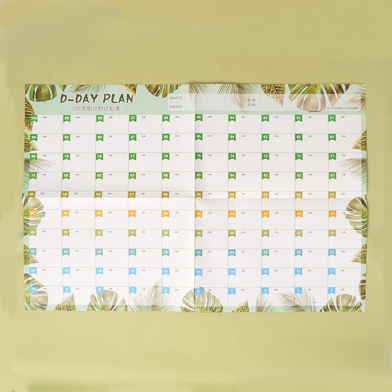 

Panmomo Tropical Style 100 Days Project Planner - Jurnal Memo