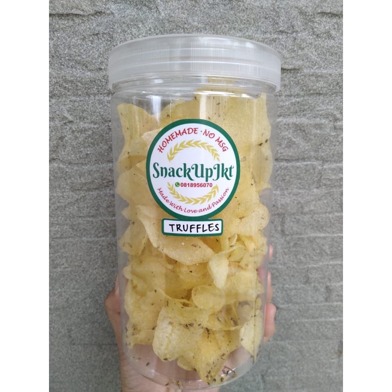 

Homemade Truffle Potato Chips.. Keripik Kentang homemade dengan real truffle