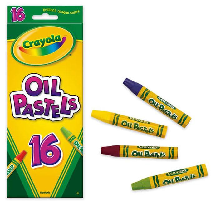 

{{BAYAR DI TEMPAT}} Crayola Oil Pastels isi 16 Batang LIMITED EDITION [Kode 1|Kode 2|Kode 3|Kode