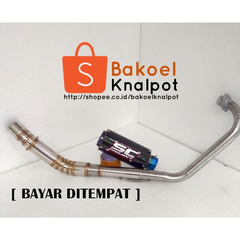 SC Project Knalpot Vixion Racing / Knalpot Vixion OLD / Knalpot Vixion New / Knalpot R15 V3 / R15 V2