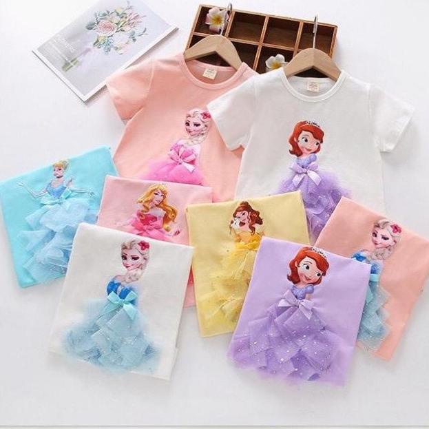 Kaos Princess Anak