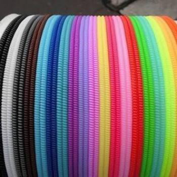 [3 GRAM] PELINDUNG KABEL 2 WARNA / PELILIT KABEL SPIRAL / CORD PROTECTOR