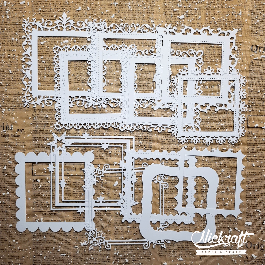 

LABEL SQUARE FRAME SET BESAR