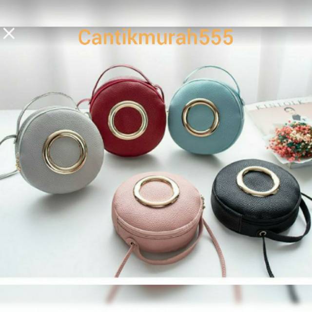 RING O MURAH IMPORT TAS CEWEK KULIT JERUK / SLEMPANG WANITA / SLING