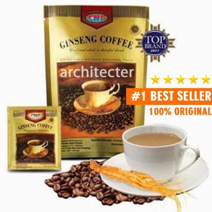 

GINSENG COFFEE CNI KOPI GINSENG ASLI ORIGINAL ISI 20 SACHET MIN. 3 PCS