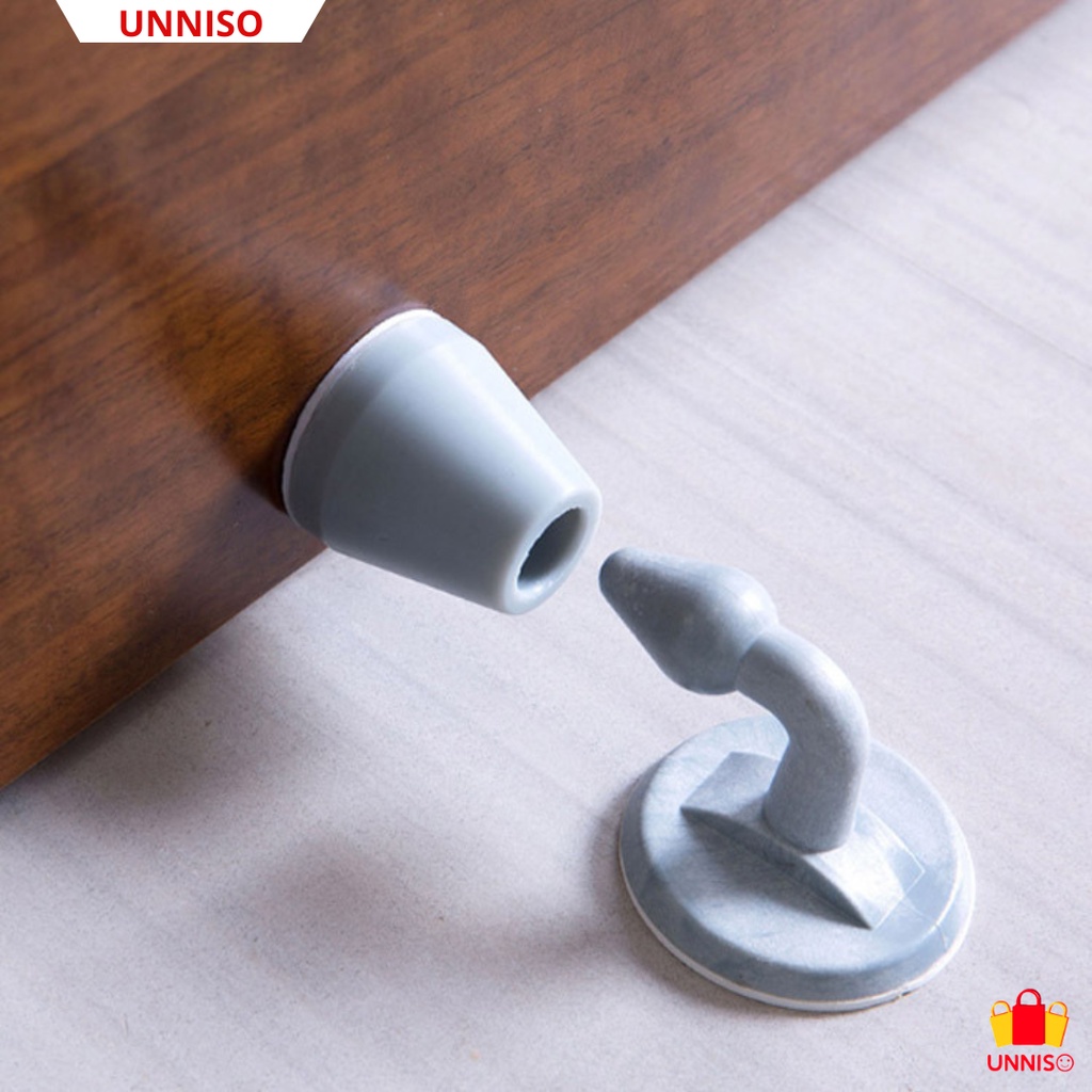 UNNISO - Silicone Invisible Door Stop Pengganjal Pintu