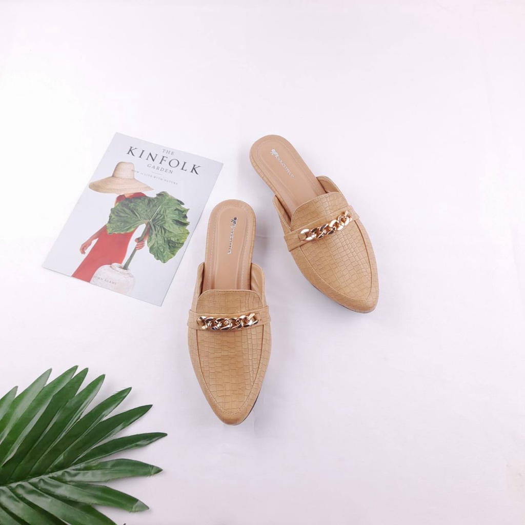 PROMO EXECUTIVE - Grace Slip On Mules Wanita 2 cm