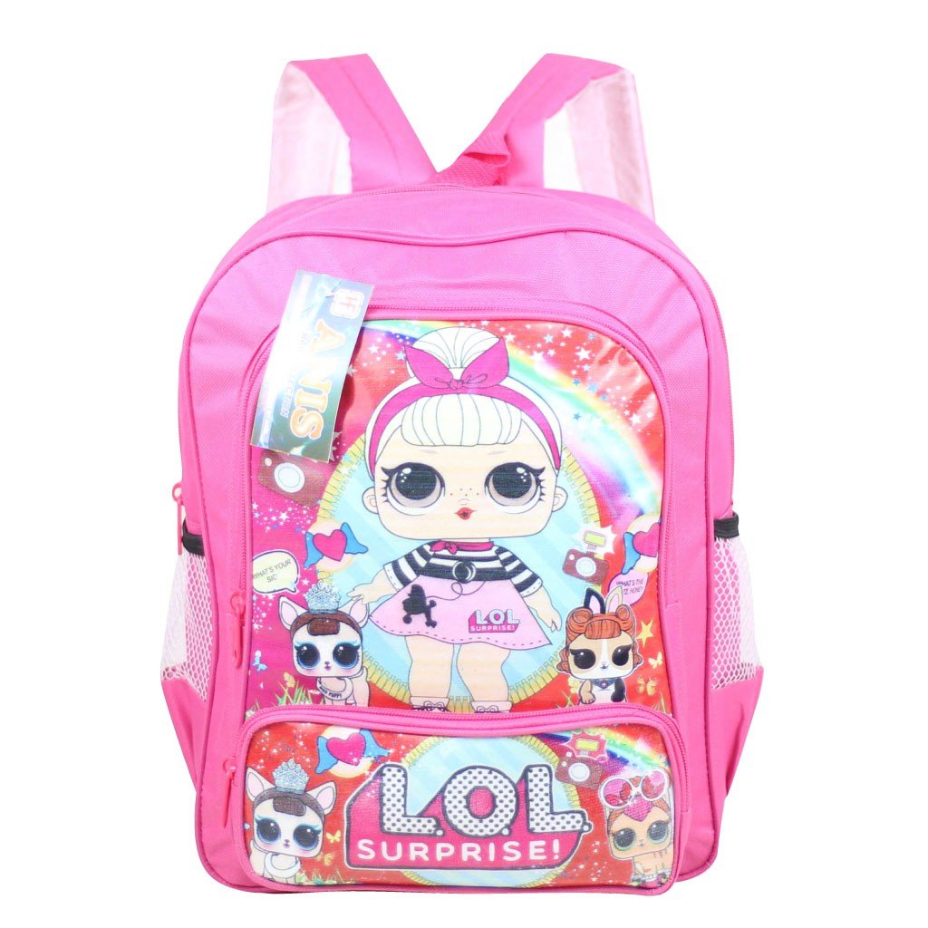 Tas Anak Anak Tas Lucu Tas Anak Perempuan Karakter LOL Pink Tas Sd TK Paud