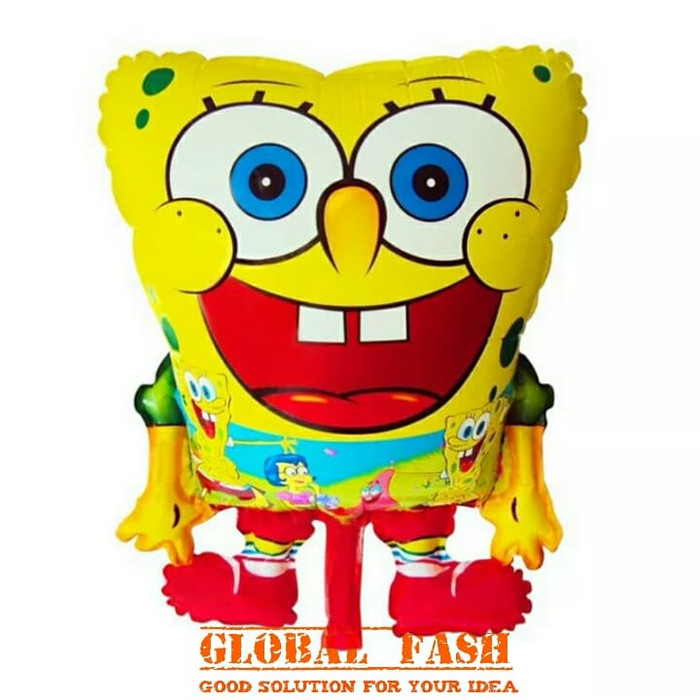balon foil spongebob / balon spongebob / balon karakter / balon kartun