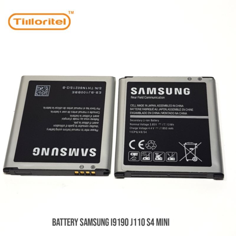 BATTERY ORI 100% SAM I9190/J110/S4 MINI