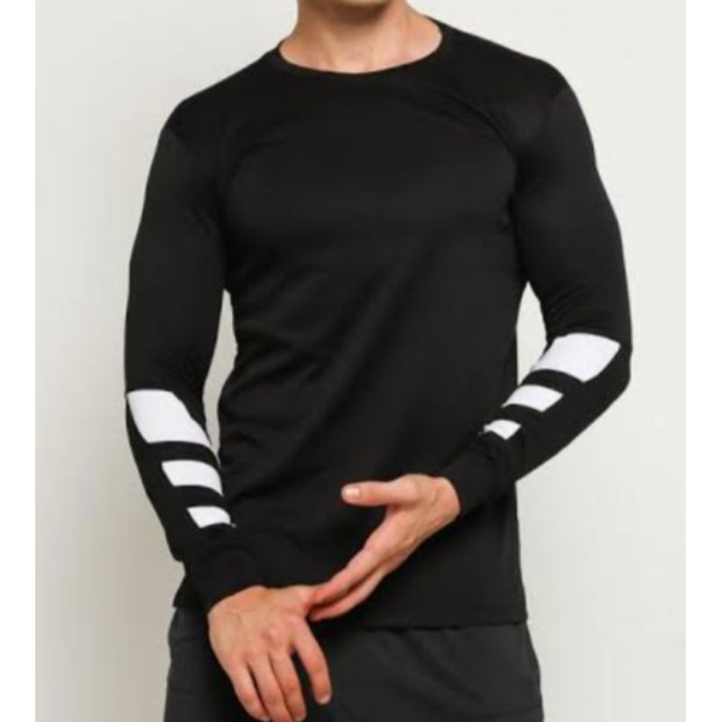 TRIJEE BARRACK  LONG SLEEVE BLACK-WHITE