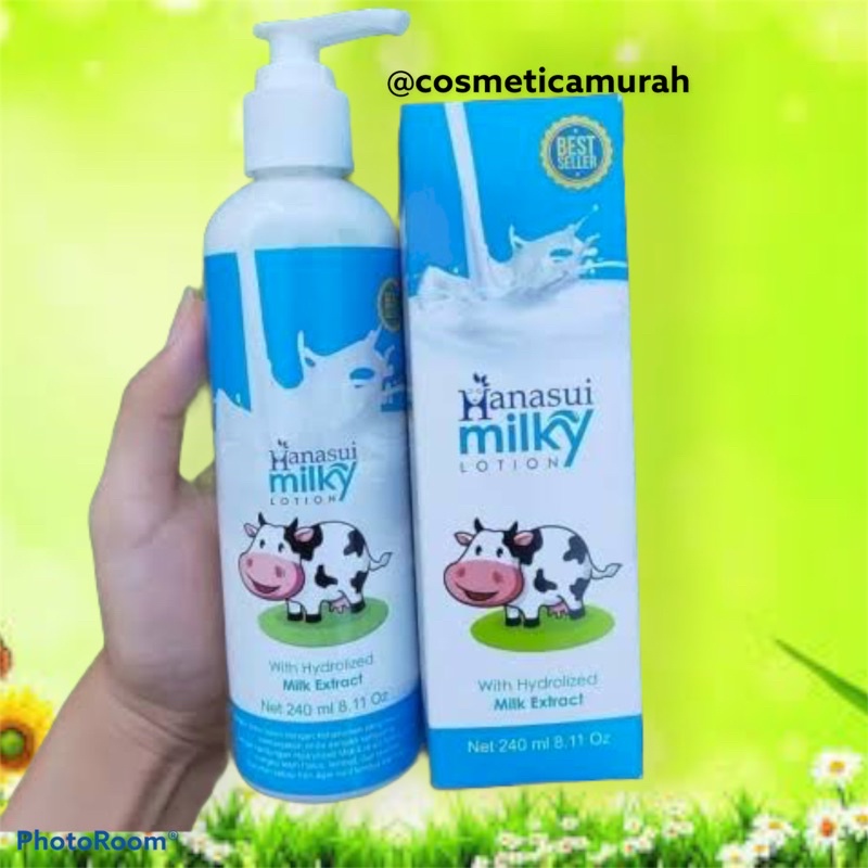 [ bpom ] lotion milky white original hanasui | lotion susu hanasui milky