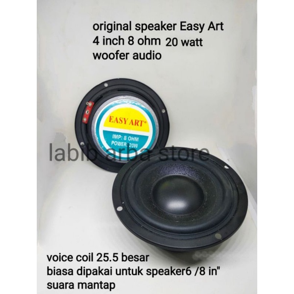 speaker Easy Art 4 inch new original
