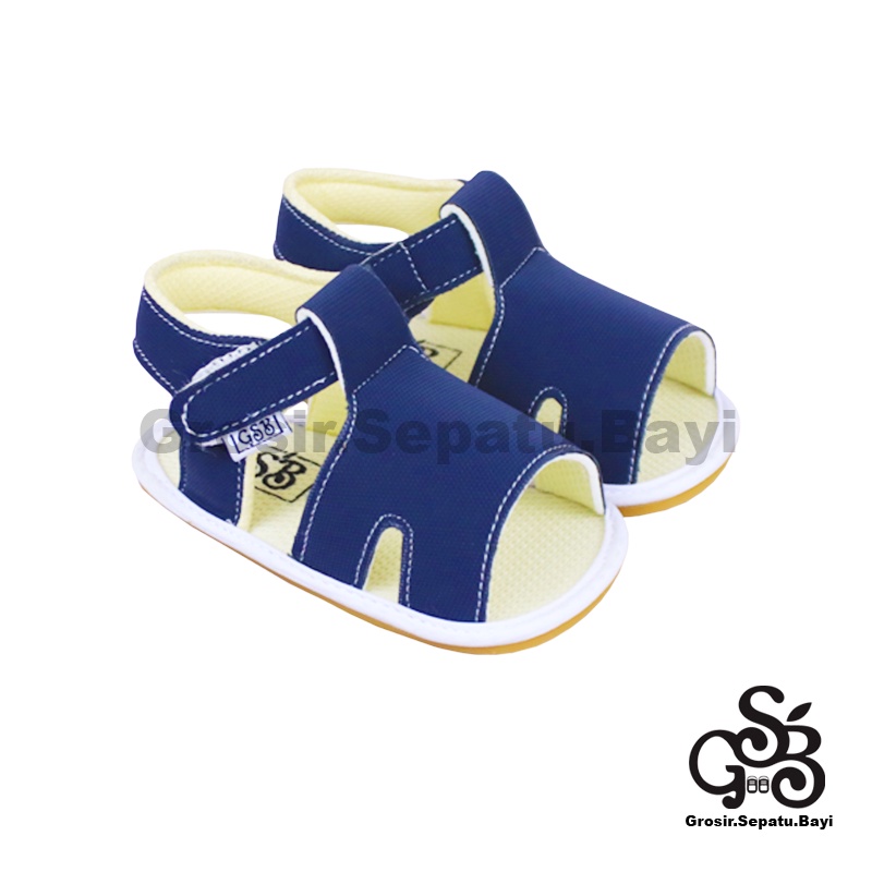 sepatu bayi sandal bayi sendal bayi laki laki perempuan prewalker bayi  umur 2 - 12 bulan model casual S02 polos ringan  fleksibel &amp; Anti Slip