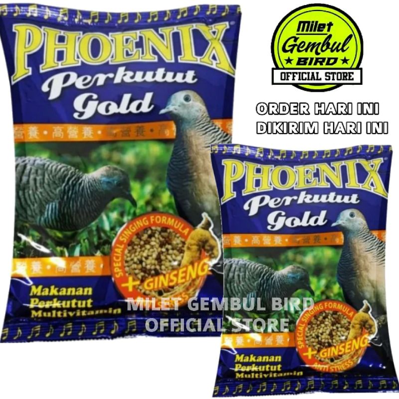 Phoenix Perkutut Gold // Phoenix Pakan Burung Perkutut