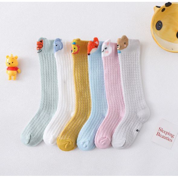 Kaos Kaki Anak Jaring Panjang Import (0-1thn)