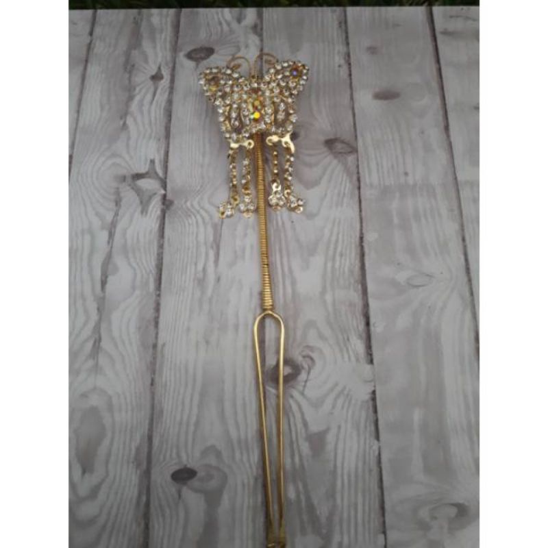 0Kembang goyang cunduk mentul kupu mata rumbai