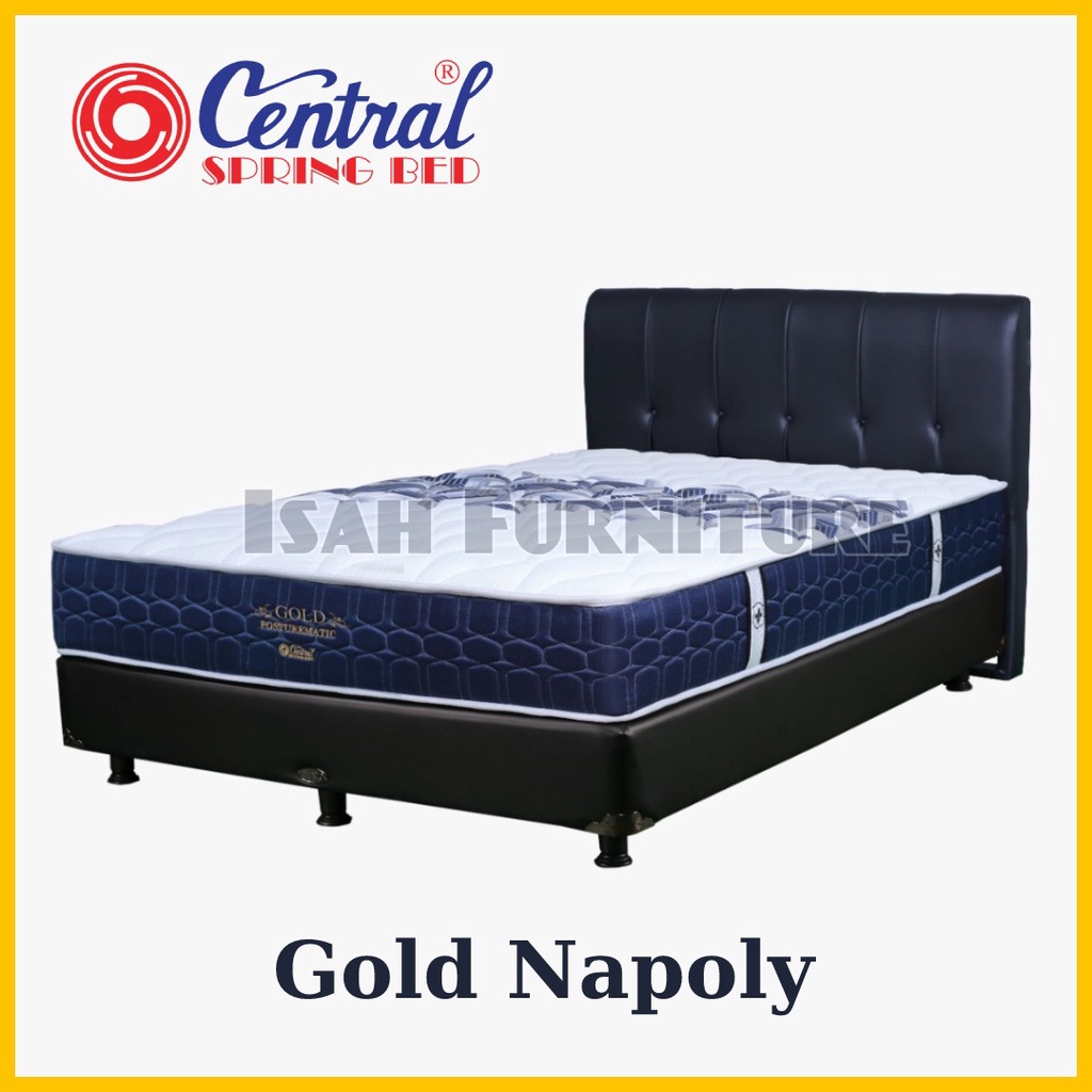 Set Springbed Central Gold Napoly  120x200