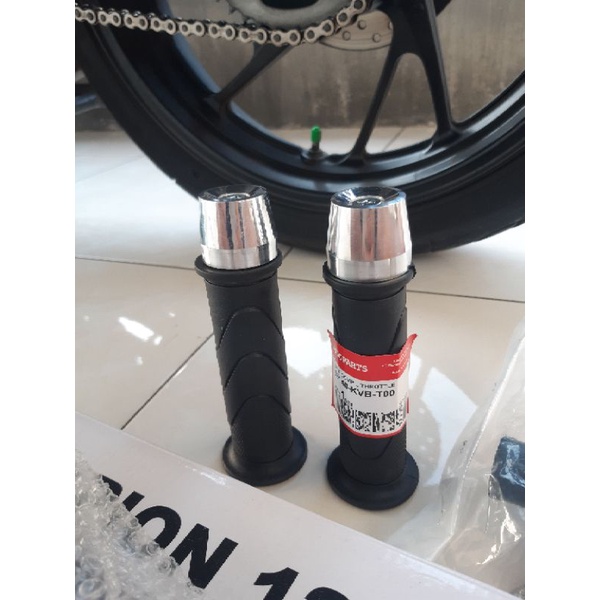 KIM - PAKET LENGKAP Spion 125z Set Handgrip dan Jalu PCX pnp Honda Yamaha