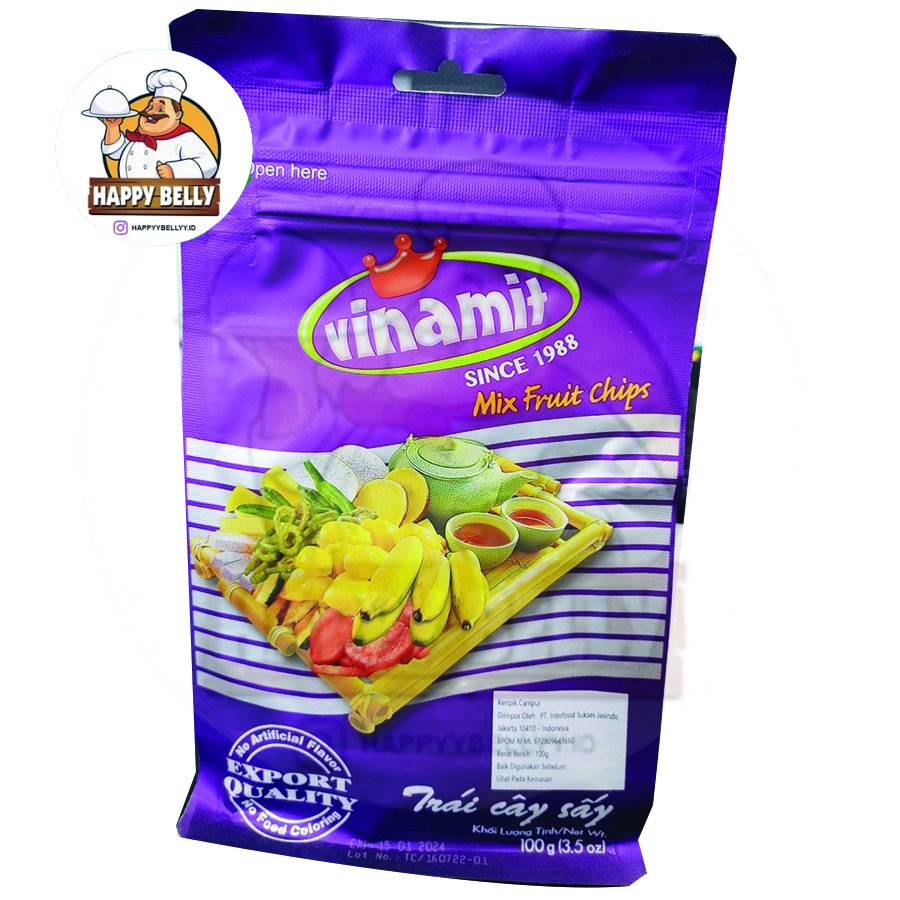 

VINAMIT MIX FRUIT CHIPS KERIPIK CAMPUR 100GR