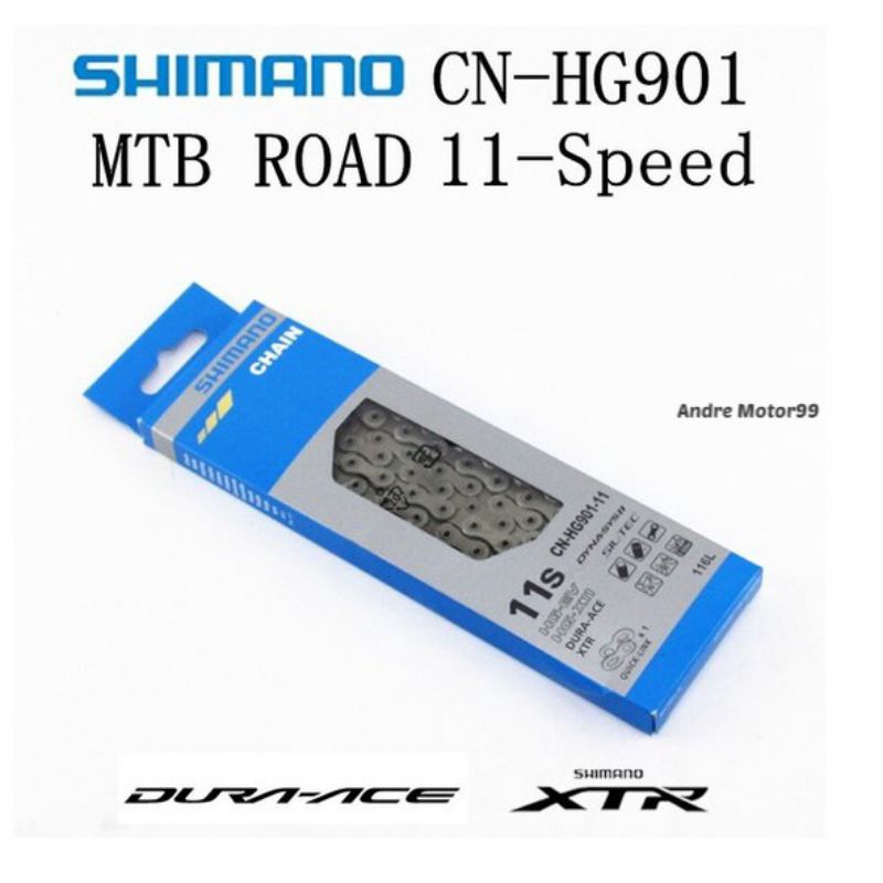 Rantai Sepeda 11 Speed SHIMANO Rantai Shimano Sepeda CN-HG901-11 speed