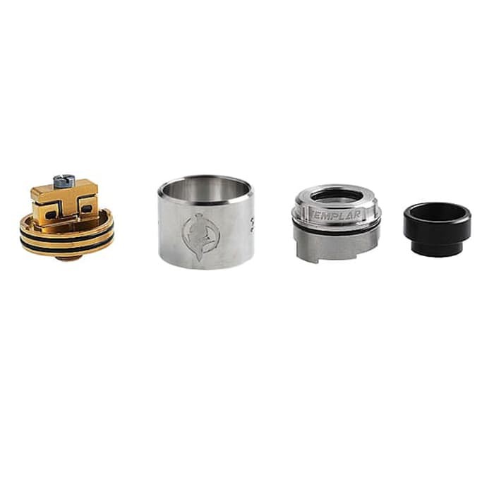 AugVape Templar RDA Atomizer - SILVER 100% Authentic