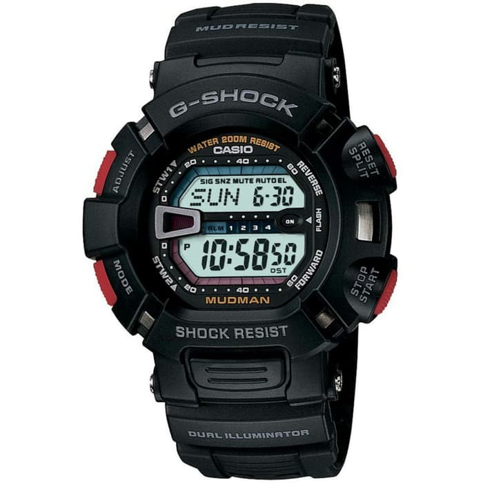 CASIO G-SHOCK G-9000-1 MUDMAN / GSHOCK G9000 ORIGINAL  GARANSI RESMI