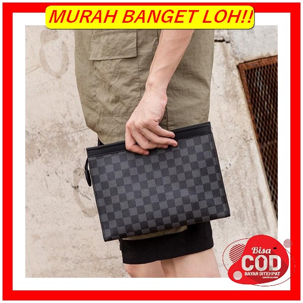 Tas Handbag Pria Import Tumi Clutch Nylon Mirror Authentic Tas Tangan Pria Import Clutch Kulit Pria 