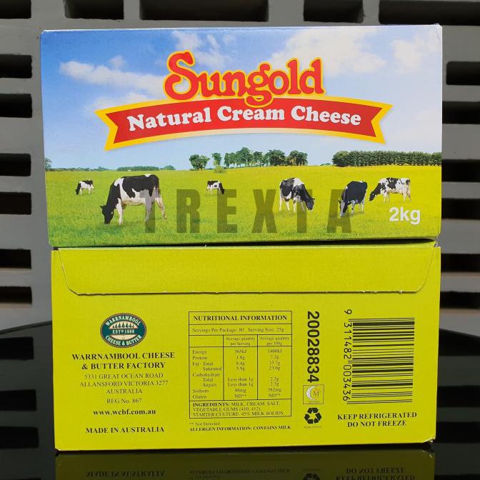 

CREAM CHEESE SUNGOLD 2KG