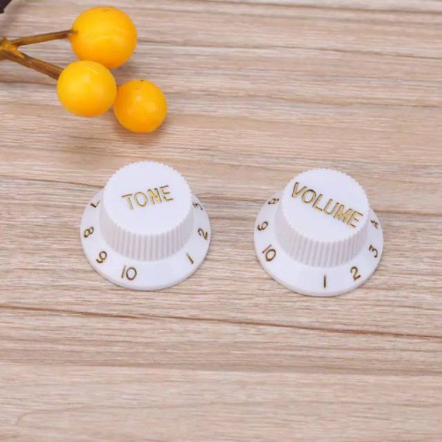 Knob Gitar Elektrik Fender Tone dan Volume 3pcs