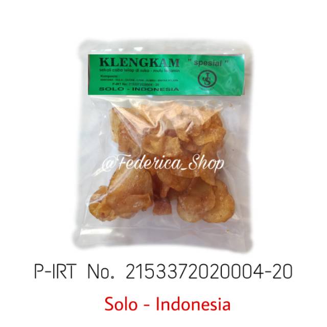 Klengkam Solo / Kering Kentang Sambal by JS Solo