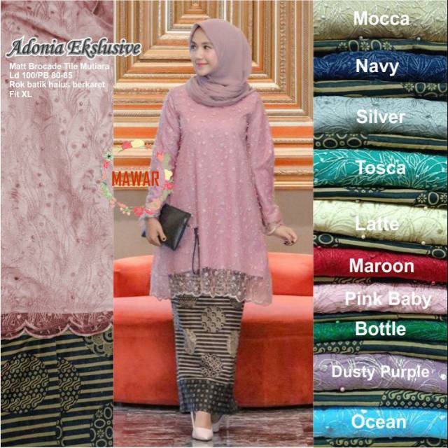 Kebaya modern set kebaya moderen set terlaris