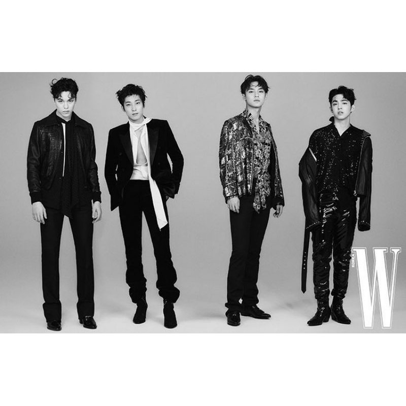 W Korea November 2020 - SVT hiphop team (s.coups wonwoo mingyu vernon)