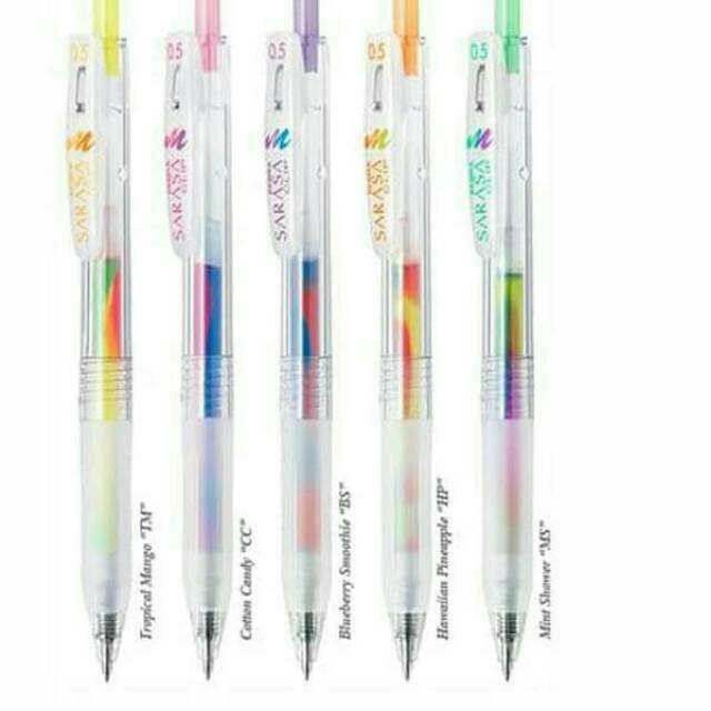 

Zebra Sarasa Clip Marble Color Gel Pen