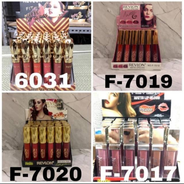 [ LUSINAN ] LIP CREAM REVLON 3D MATTE