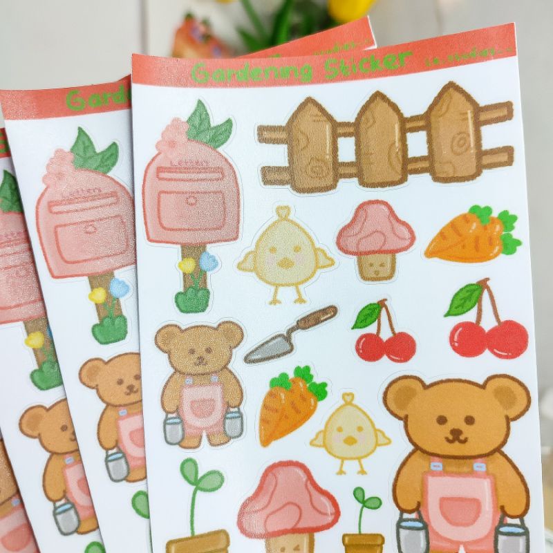 

Kisscut Sticker "Gardening