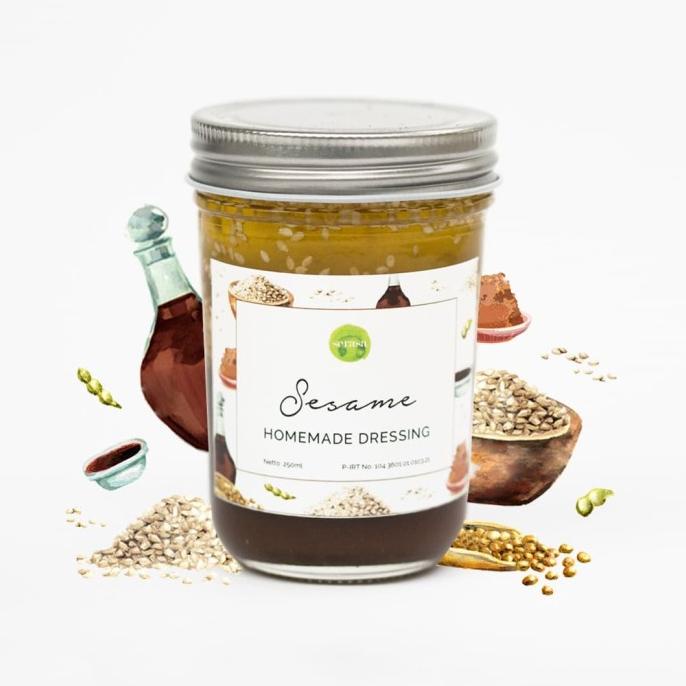 

Sesame Homemade Salad Dressing 250ml by Serasa