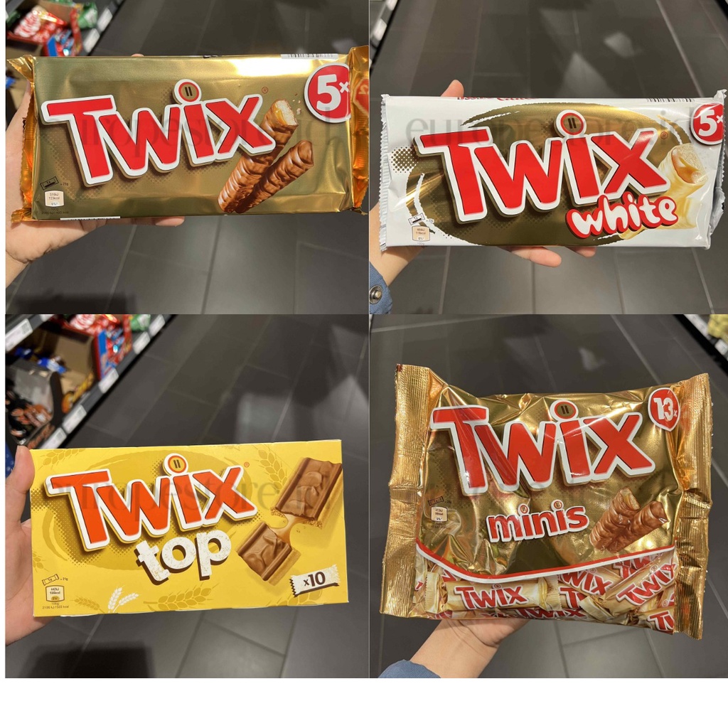 

Twix Chocolate Multipack (Original, White Choco, Top, Minis)