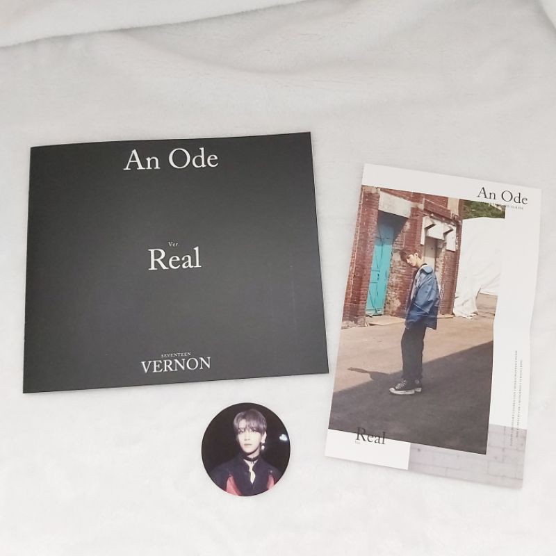seventeen an ode real ver sticker joshua