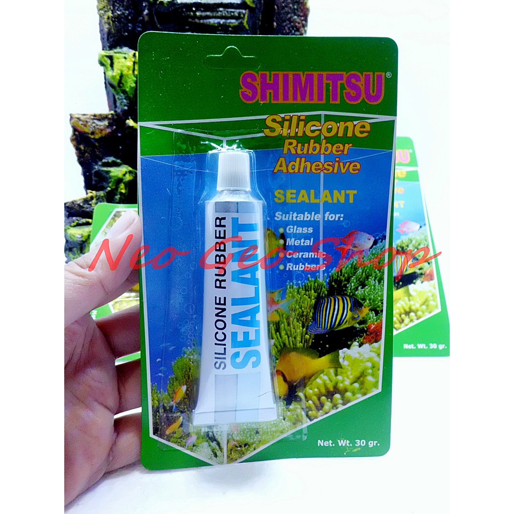 Lem Kaca 30gr Silikon silicon Sealant aquarium akuarium aquascape