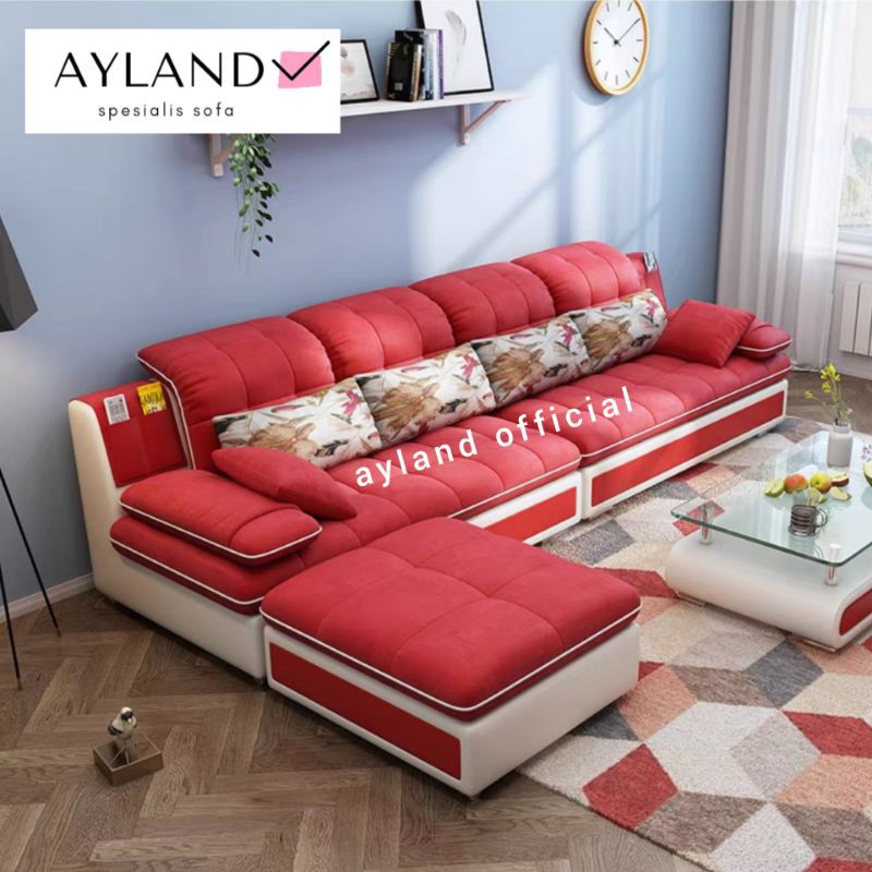 Sofa Leter L Ruang Tamu Minimalis Untuk Rumah anda